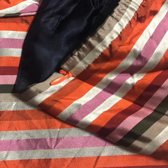 J. Crew Multi-Color Silk Strapless Top - Picture 3 of 4